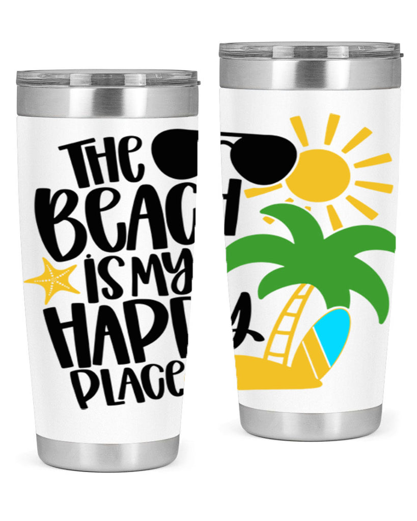 The Beach Is My Happy Place Style 12#- summer- Tumbler