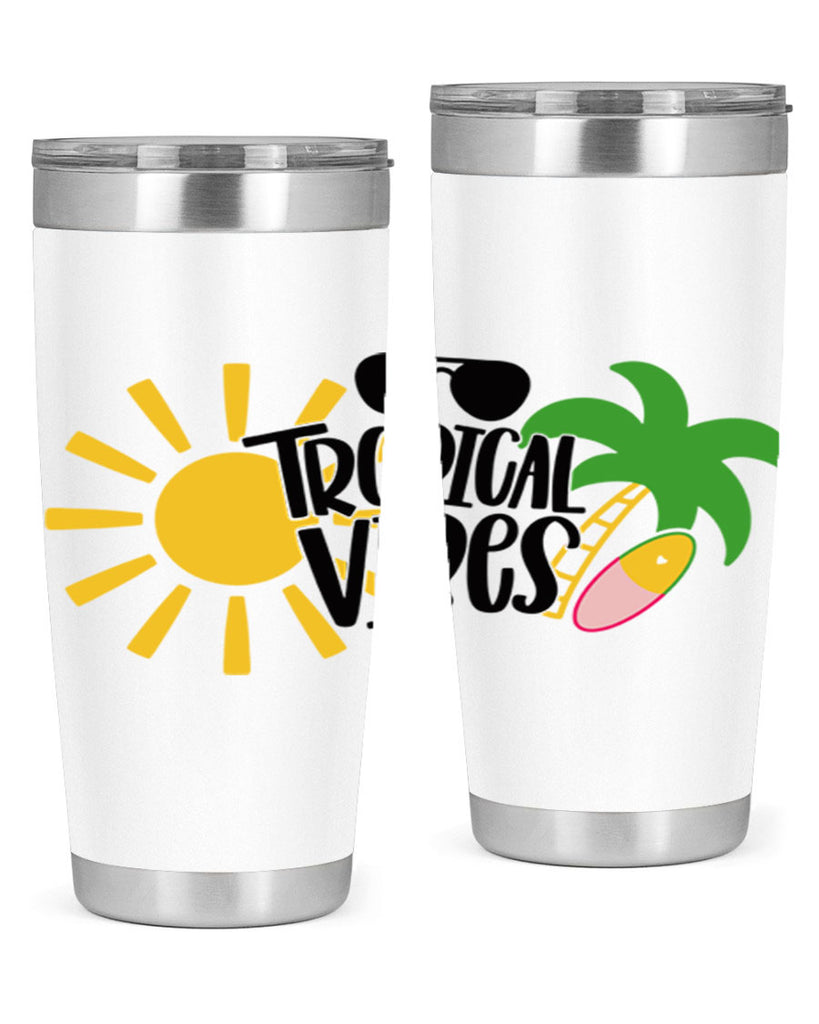 Tropical Vibes Style 9#- summer- Tumbler