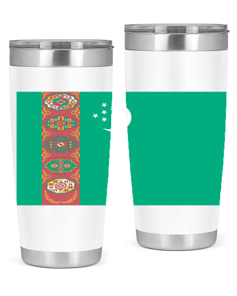 Turkmenistan 16#- world flags- Tumbler