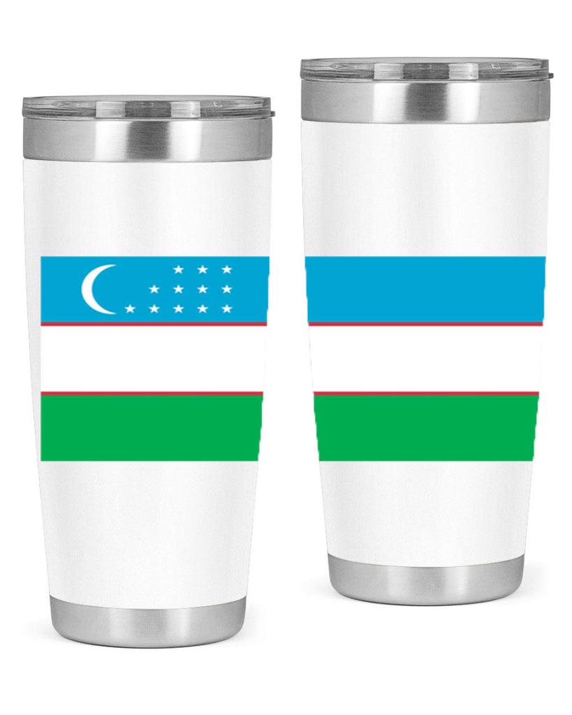 Uzbekistan 8#- world flags- Tumbler