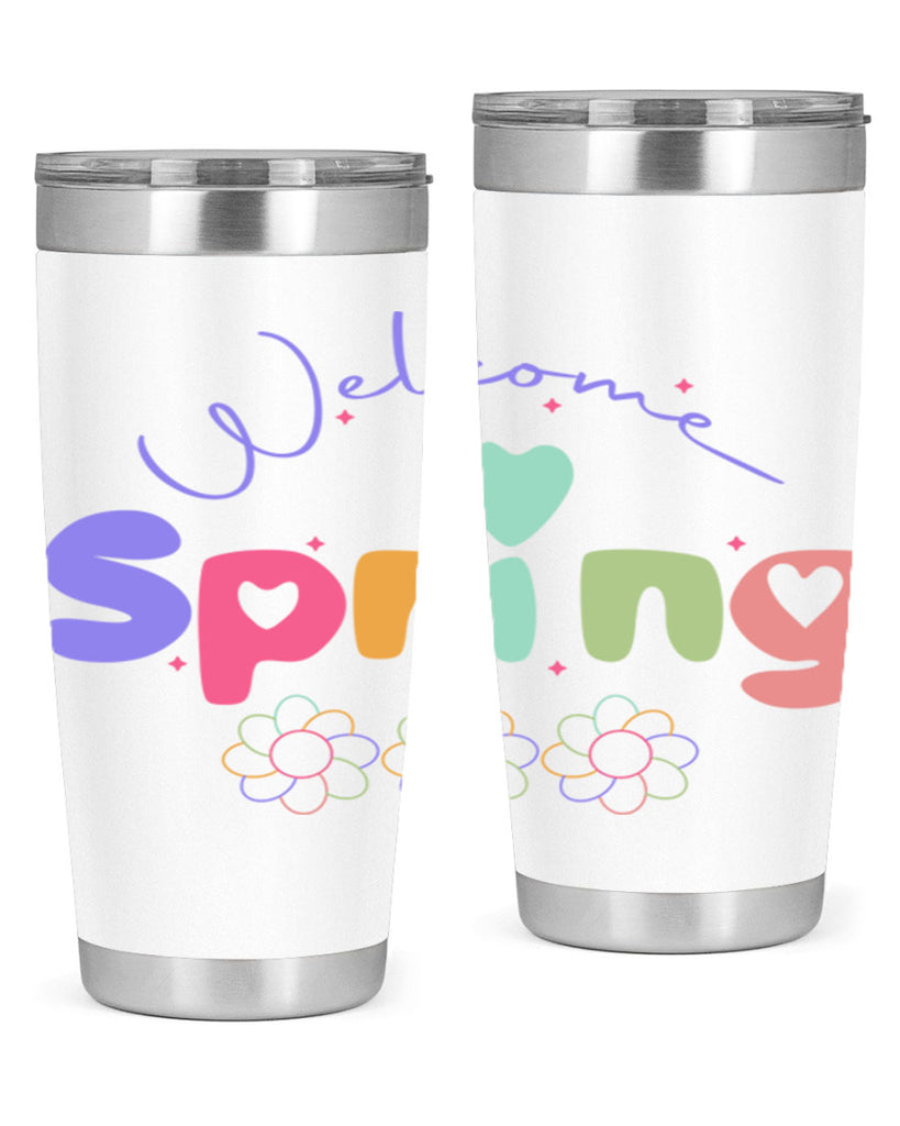 Welcome Spring583#- spring- Tumbler
