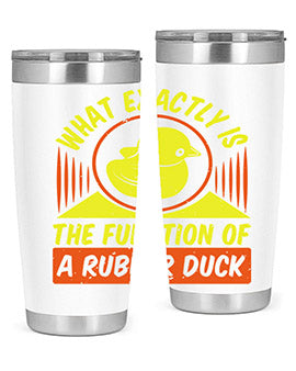 What exactly is the function of a rubber duck Style 10#- duck- Tumbler
