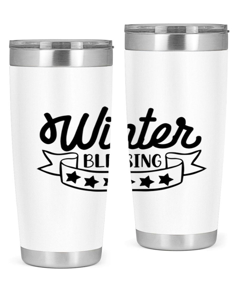 Winter Blessing 485#- winter- Tumbler