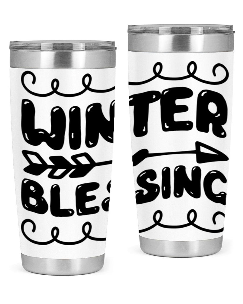 Winter Blessing 545#- winter- Tumbler