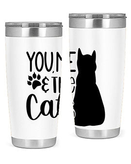 You Me The Cat Style 110#- cat- Tumbler