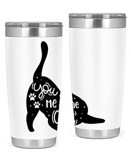 You Me The Cat Style 111#- cat- Tumbler