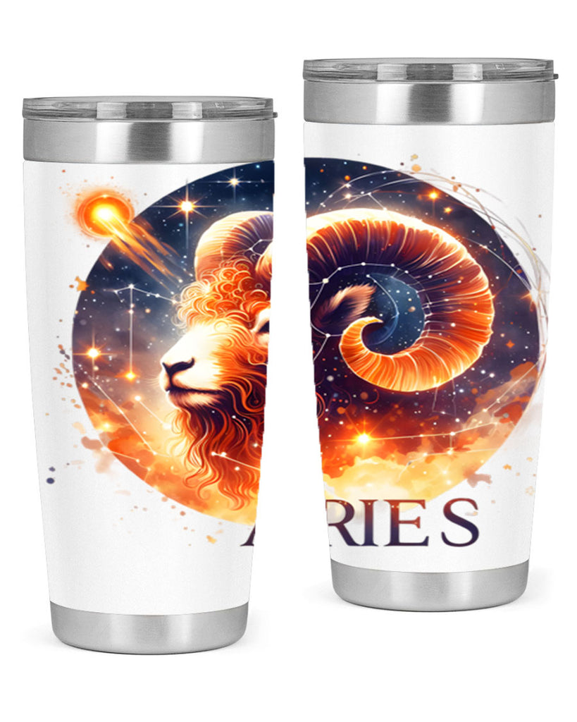 aries 130#- zodiac- Tumbler