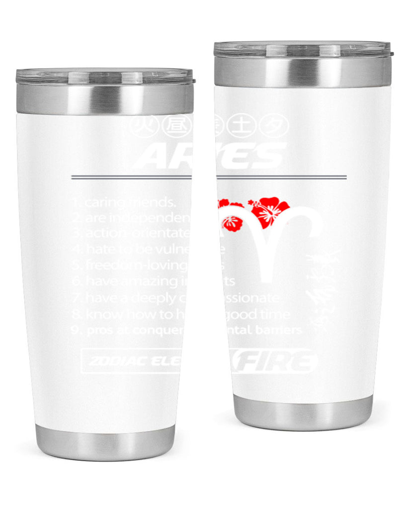 aries 137#- zodiac- Tumbler