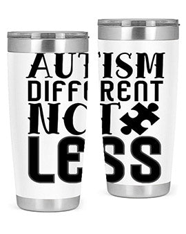autism different not less Style 6#- autism- Tumbler