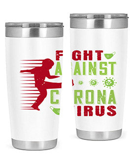 fight against corona virus Style 41#- corona virus- Tumbler