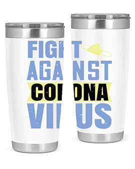 fight against corona virus Style 42#- corona virus- Tumbler
