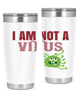 i am not a virus Style 36#- corona virus- Tumbler