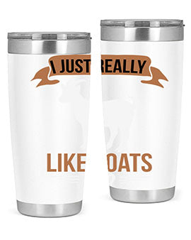 i just really like goats ok Style 3#- goat- Tumbler