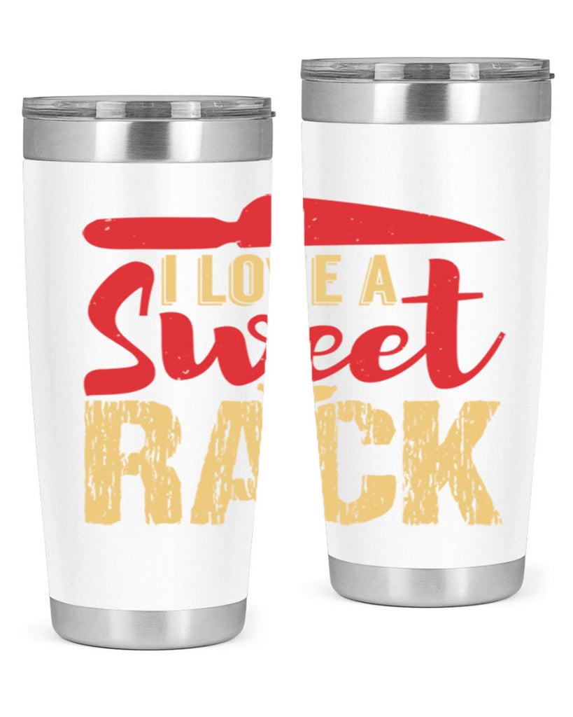 i love a sweet rack 40#- bbq- Tumbler