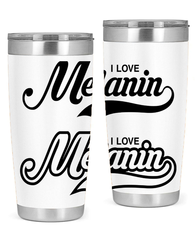 i love melanin 112#- black words phrases- Cotton Tank