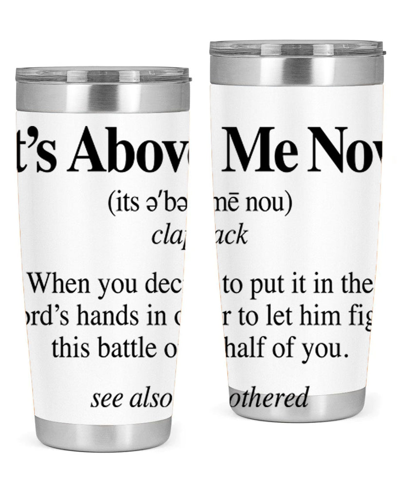 its above me now definition 104#- black words phrases- Cotton Tank