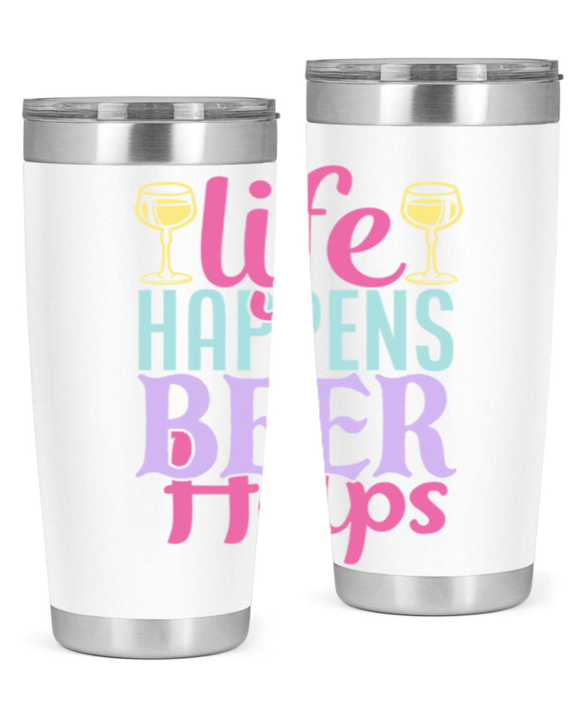 life happens beer helps 141#- beer- Tumbler
