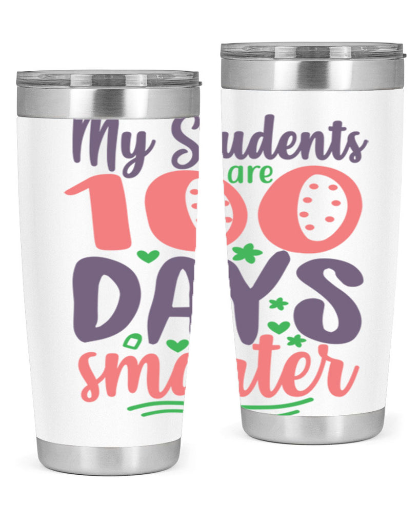 my student are 100 days 14#- 100 days of school- Tumbler