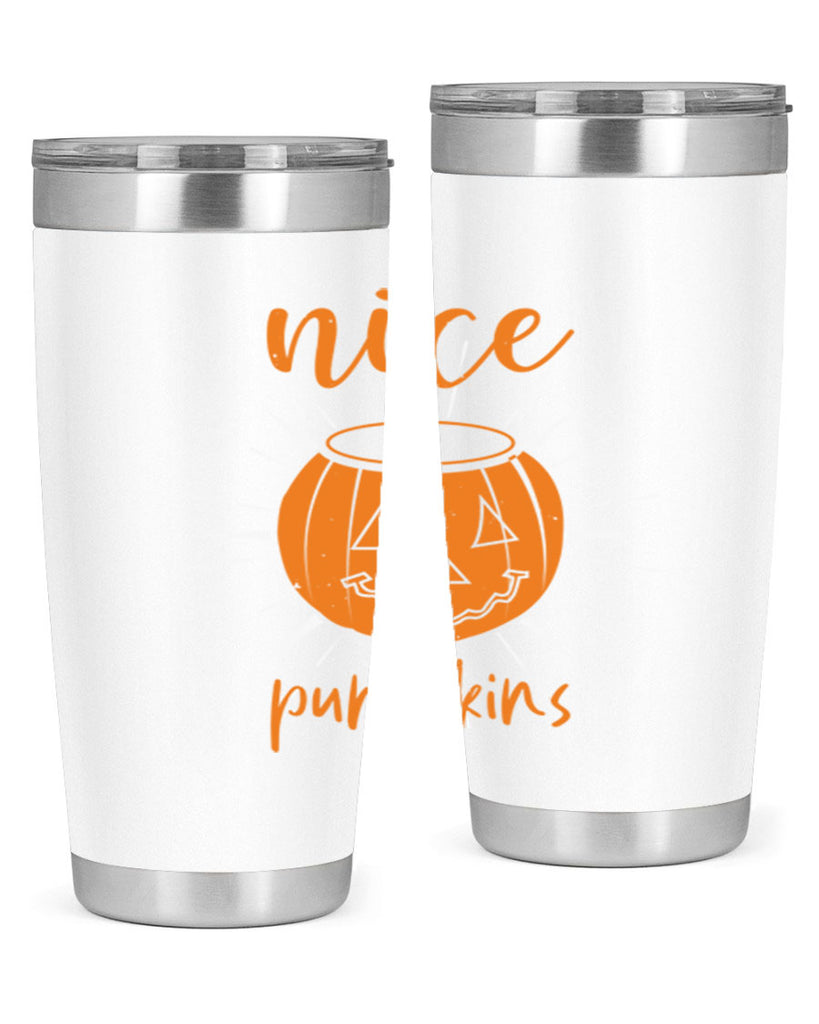 nice pumpkins 138#- halloween- Tumbler