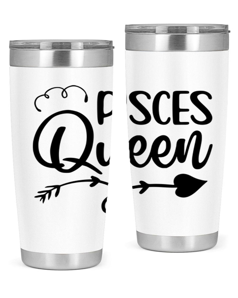 pisces queen 379#- zodiac- Tumbler