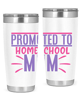 promoted to homeschool mum Style 48#- corona virus- Tumbler
