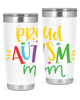 proud autism mom Style 35#- autism- Tumbler