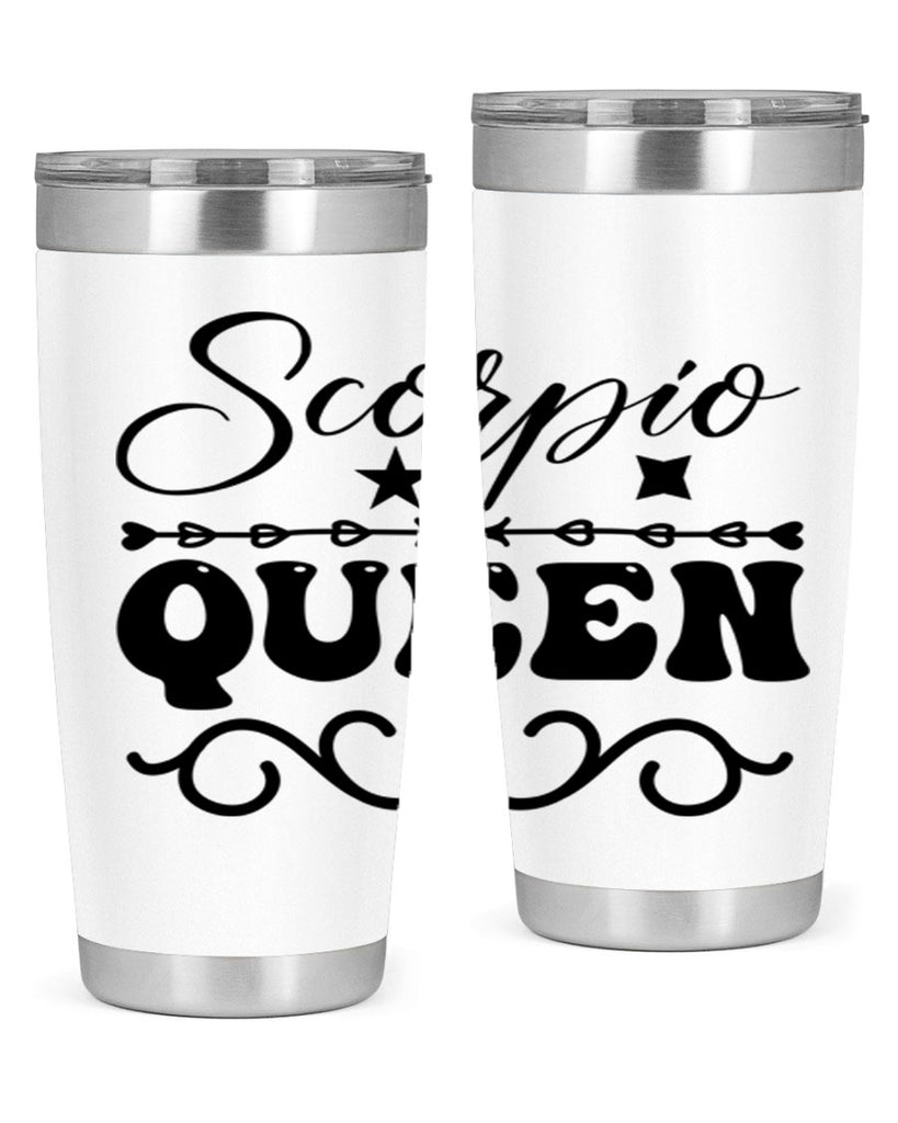 scorpio queen 447#- zodiac- Tumbler
