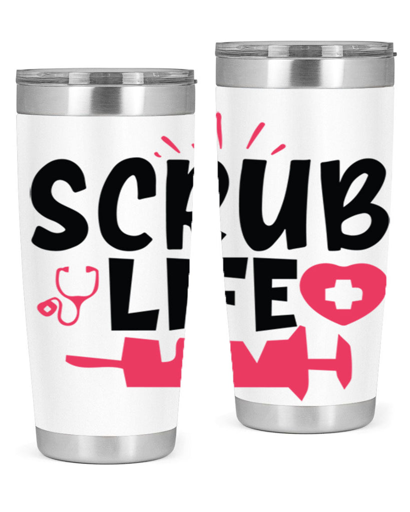 scrub life Style Style 44#- nurse- tumbler