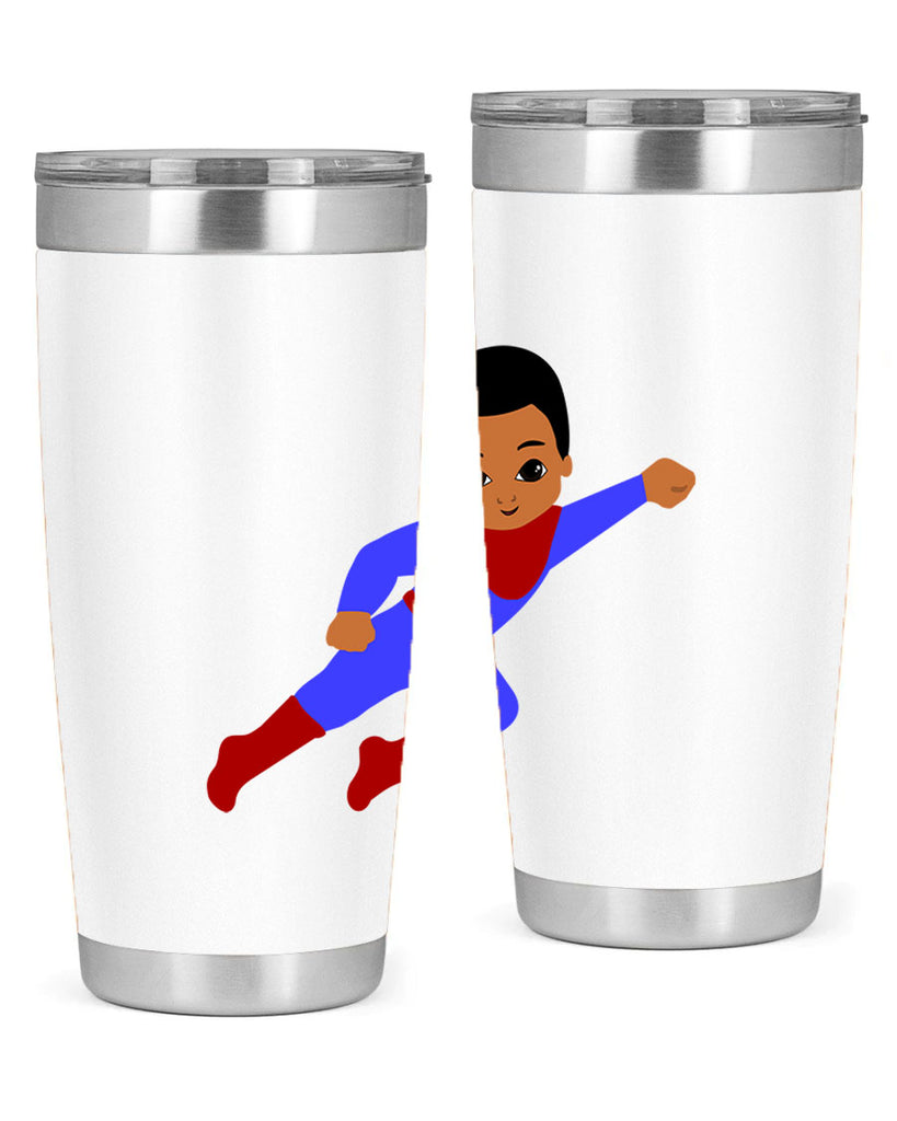 super kid 14#- black men - boys- tumbler
