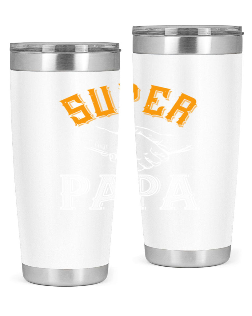 super papa 8#- grandpa - papa- Tumbler