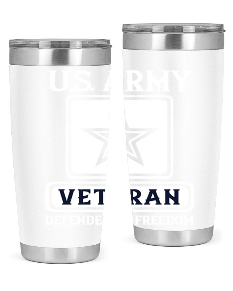 us army veteran defender of freedom 14#- Veterns Day- Tumbler