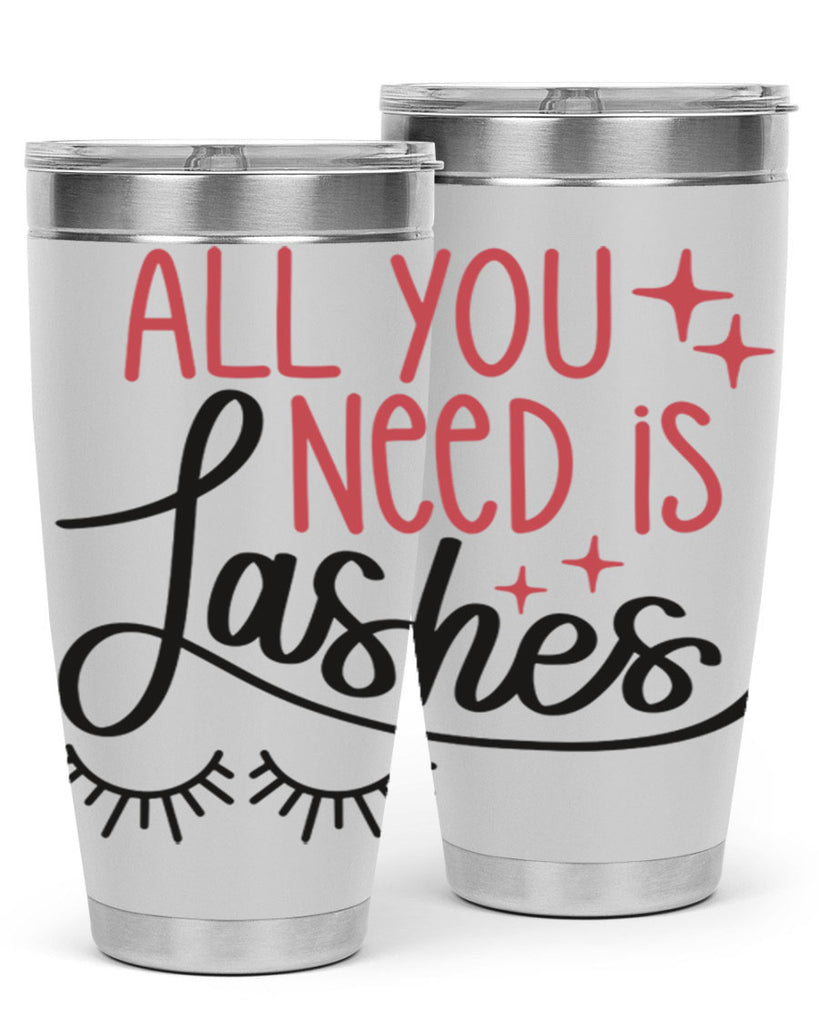 All You Need Is Lashes Style 146#- make up- Tumbler