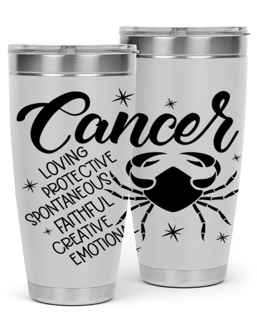 Cancer 151#- zodiac- Tumbler