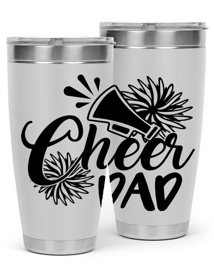 Cheer dad 1391#- cheer- Tumbler