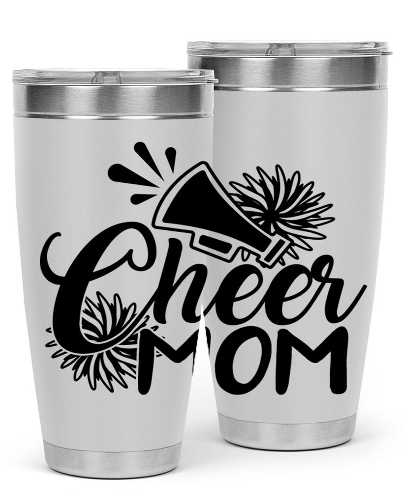Cheer mom 1385#- cheer- Tumbler