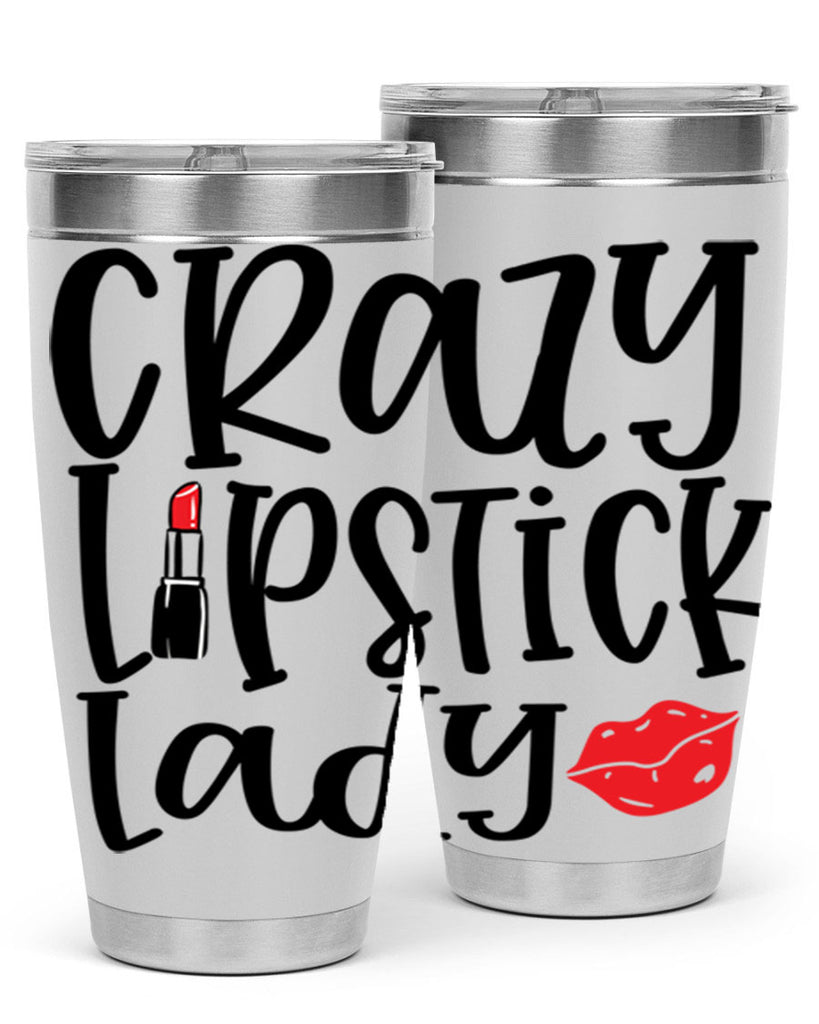 Crazy Lipstick Lady Style 240#- make up- Tumbler