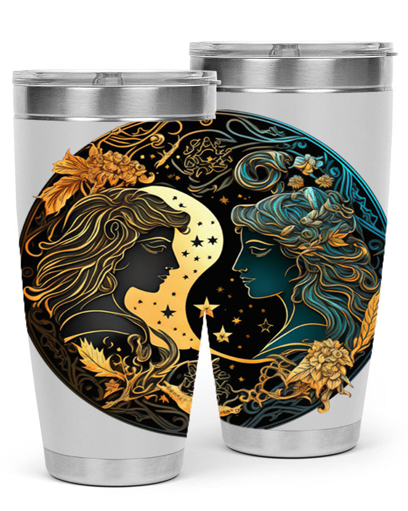 Gemini 216#- zodiac- Tumbler