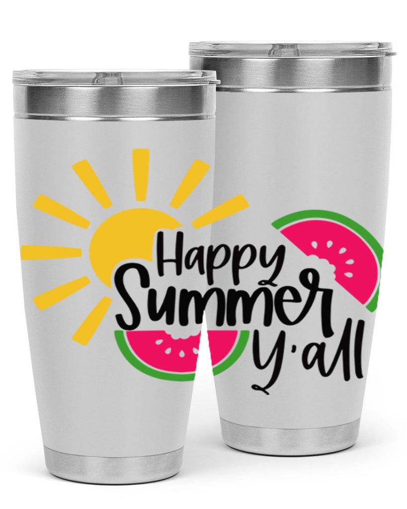 Happy Summer Yall Style 41#- summer- Tumbler