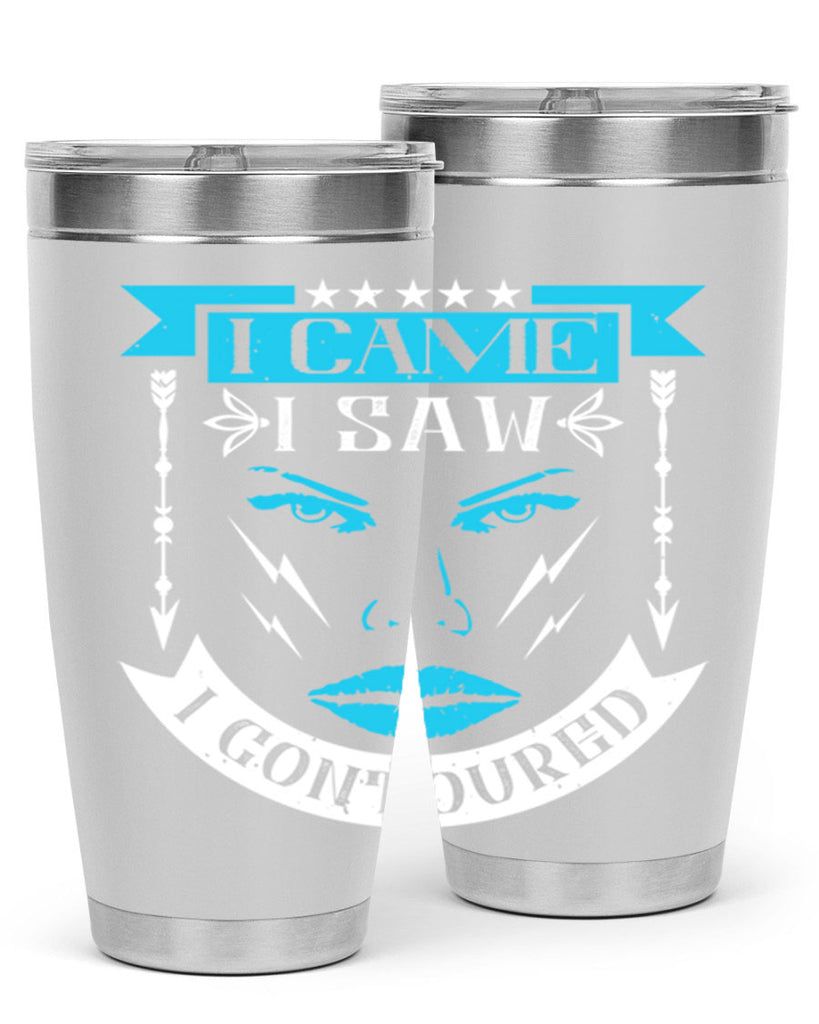 I came I saw I contoured Style 209#- make up- Tumbler