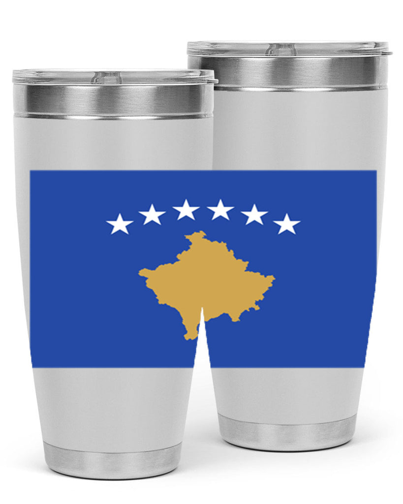Kosovo 108#- world flags- Tumbler