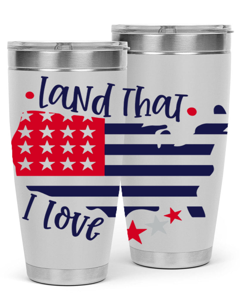 Land That I Love Style 158#- Fourt Of July- Tumbler