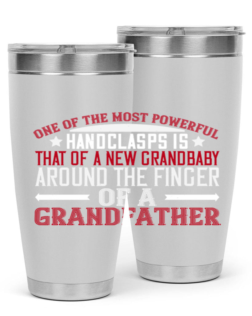One of the most powerful handclasps 69#- grandpa - papa- Tumbler