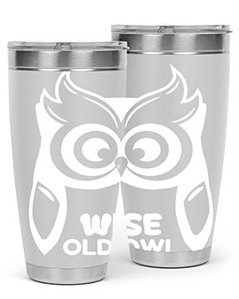 Owl Lover Wise Old Owl A TurtleRabbit 13#- owl- Tumblers