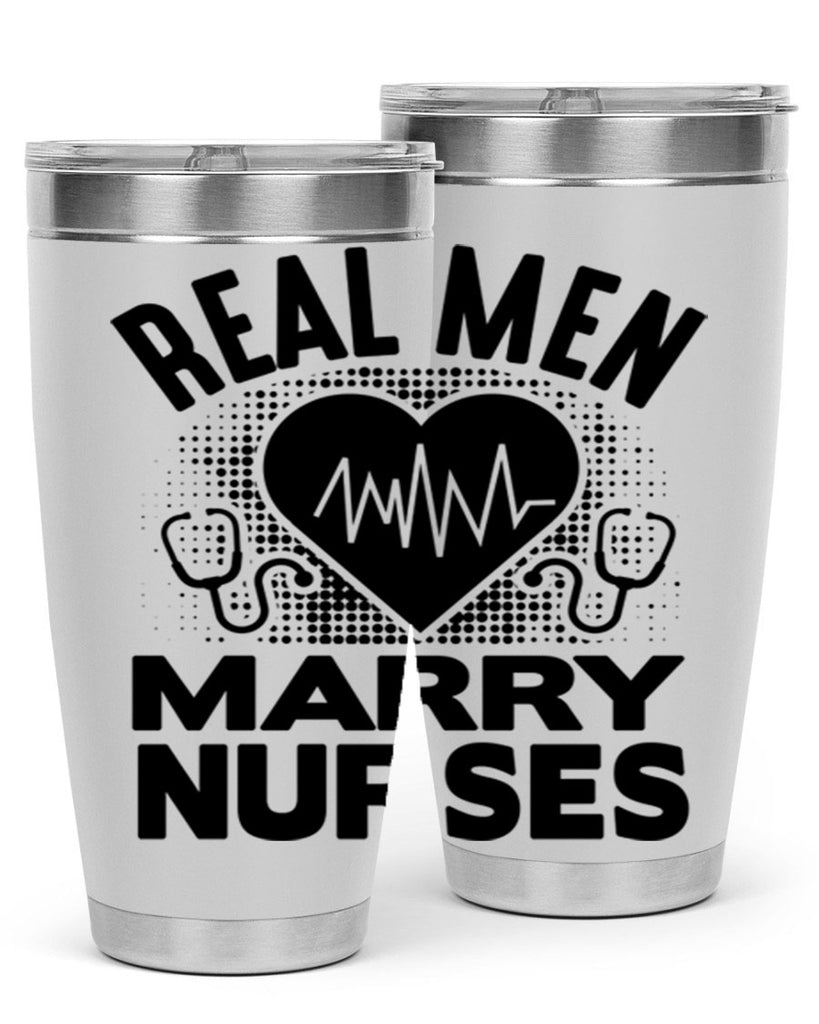 Real men Style 253#- nurse- tumbler