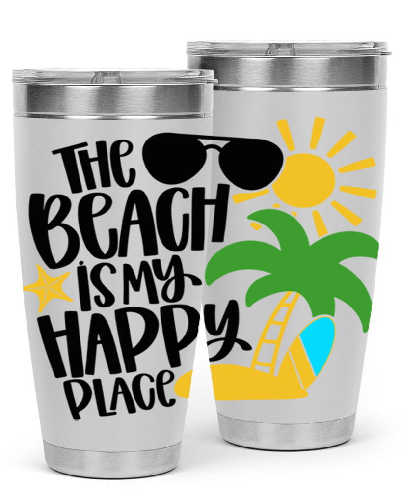 The Beach Is My Happy Place Style 12#- summer- Tumbler