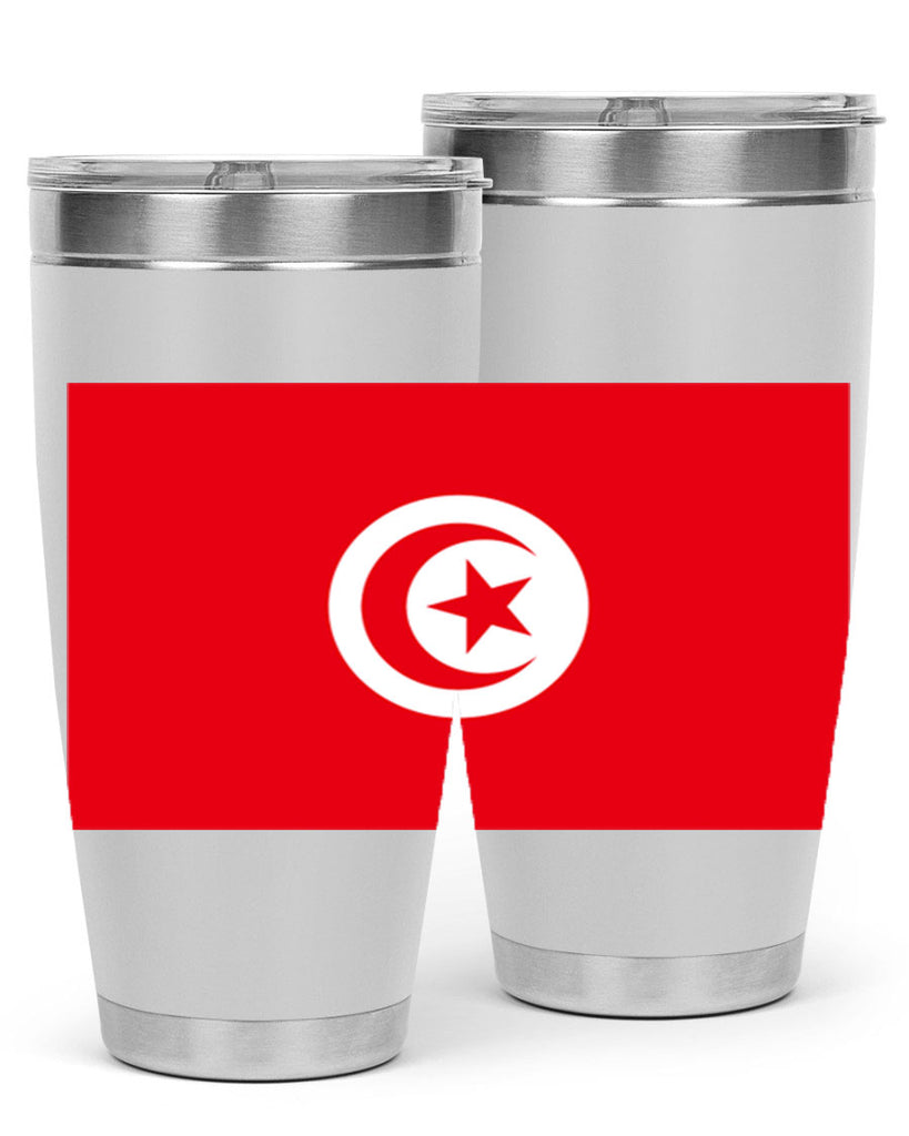Tunisia 18#- world flags- Tumbler