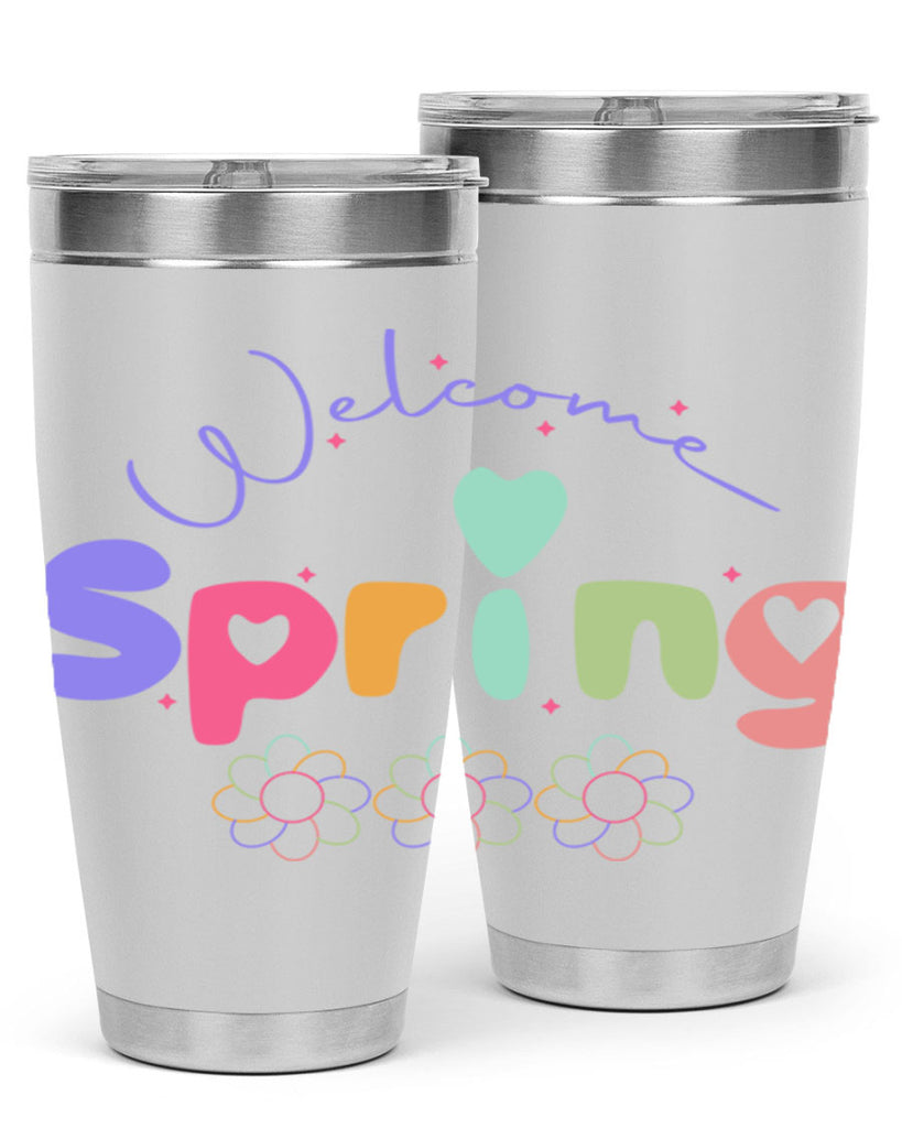 Welcome Spring583#- spring- Tumbler