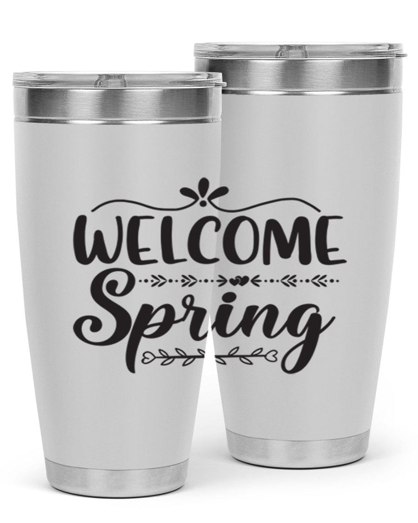 Welcome spring 576#- spring- Tumbler