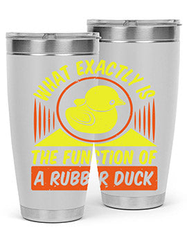 What exactly is the function of a rubber duck Style 10#- duck- Tumbler