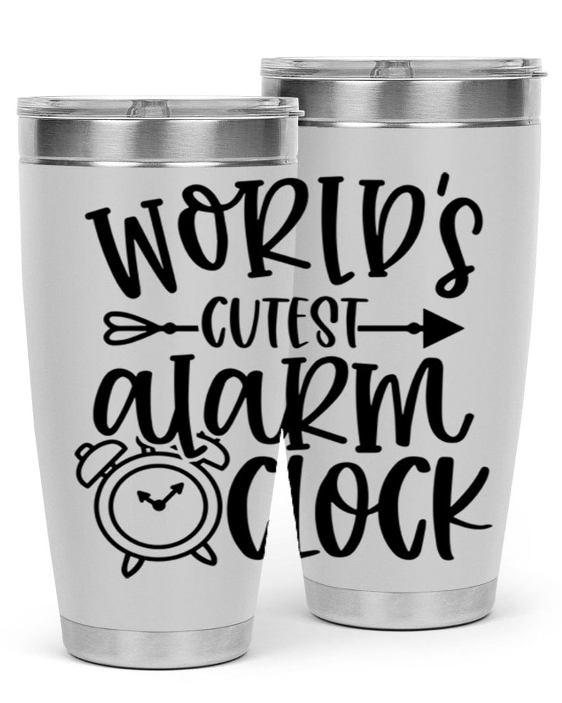 Worlds Cutest Alarm Clock Style 14#- baby- tumbler